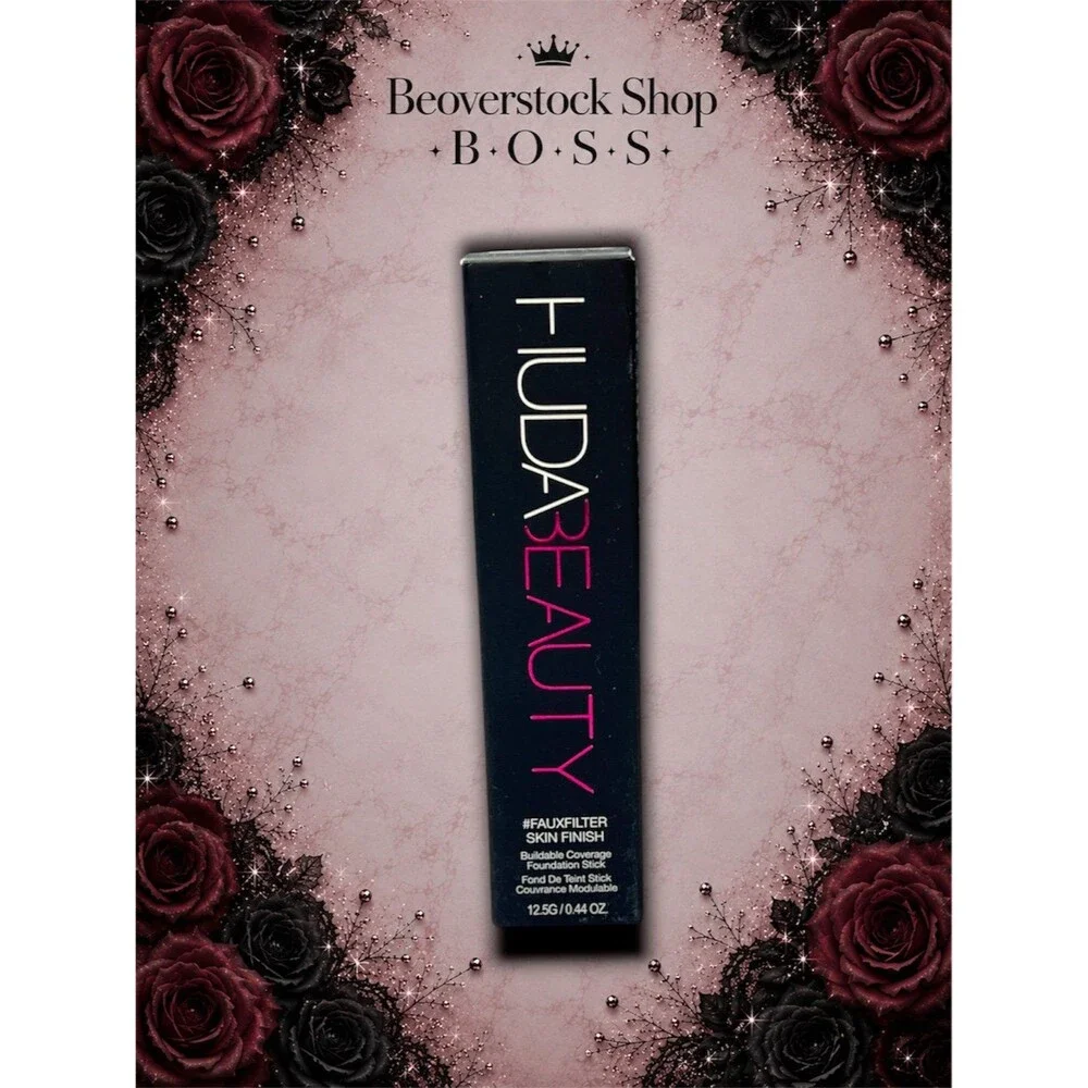 New Huda Beauty #FauxFilter Skin Finish Foundation Stick 400G Macchiato Full Siz